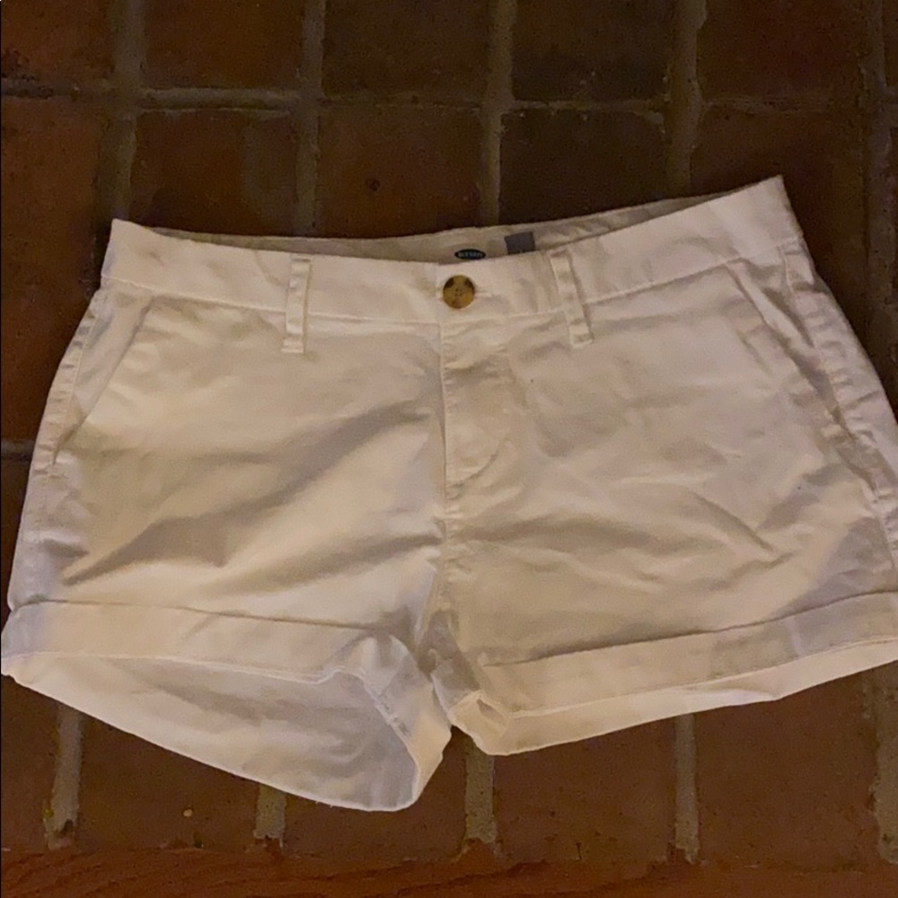 White shorts